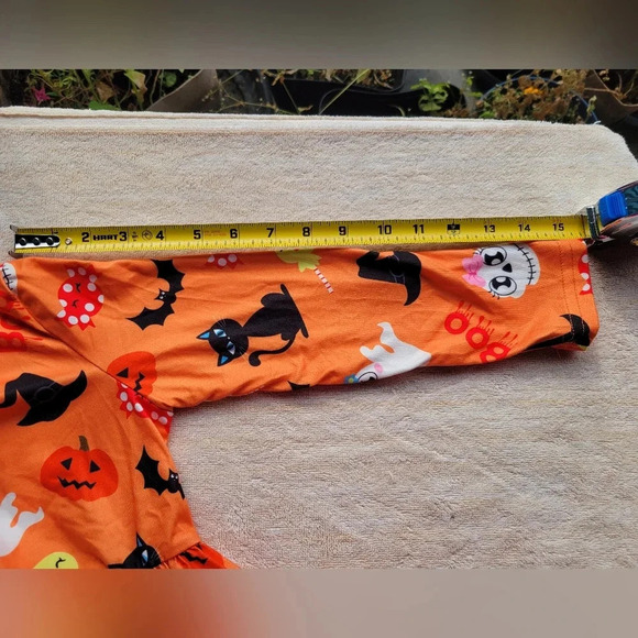 Patpat Children's Orange Long Sleeves  Halloween Dress Size 5/6 - Picture 8 of 9